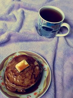 صورة لوصفة البان كيك مع العسل (صنع منزلي)