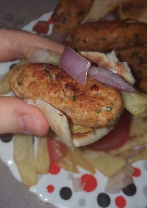 صورة لوصفة كباب الدجاج توب 😋
