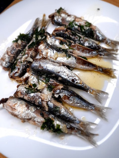 Una foto de Sardinas en la freidora de aire