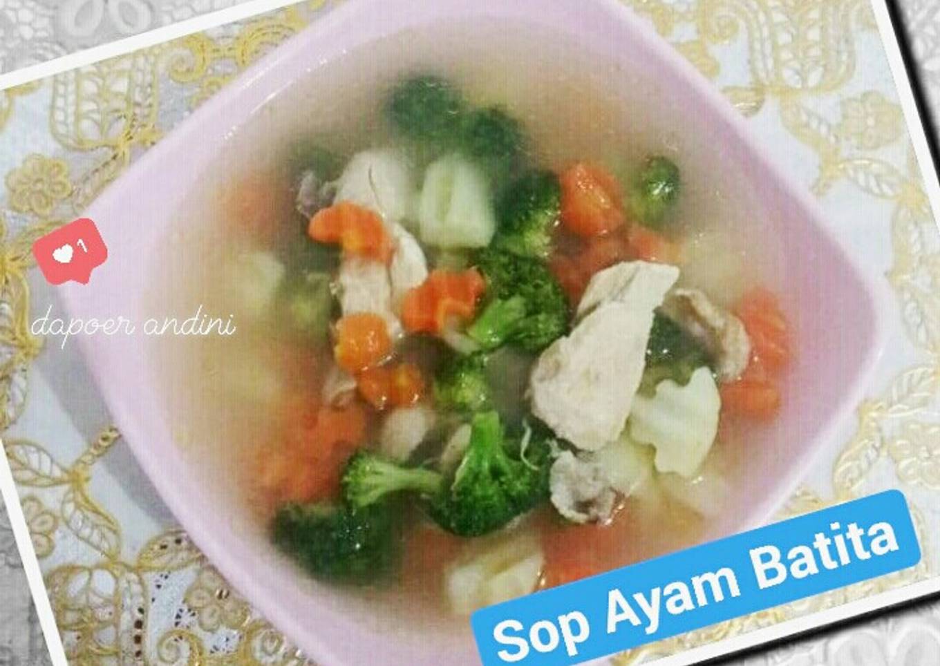 Sop Ayam Batita