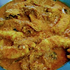 A picture of Prawn curry.