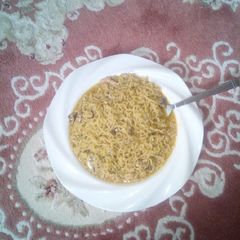A picture of Indomie with sardine.