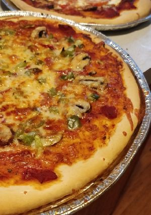 Una foto de Pizza abedul