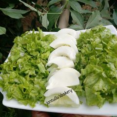 A picture of Latus salad.
