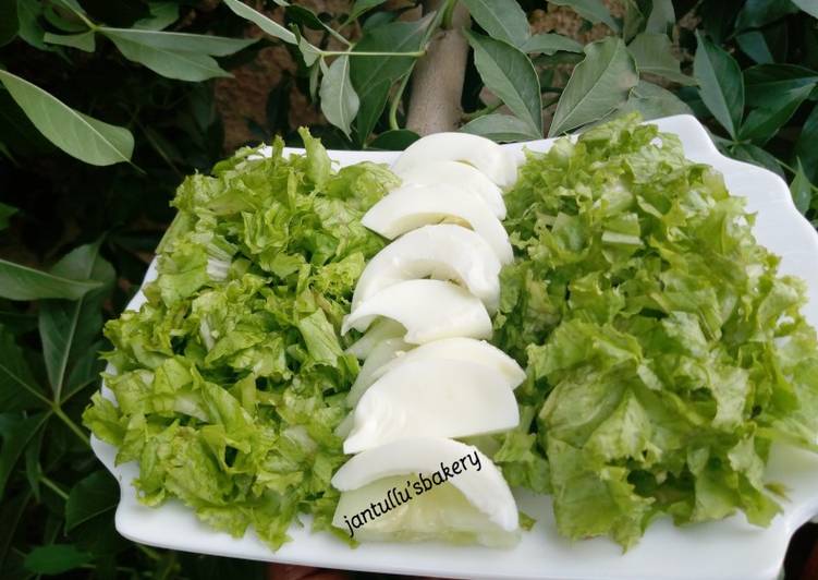 Steps to Make Tasty Latus salad Cooking Basics for Beginners