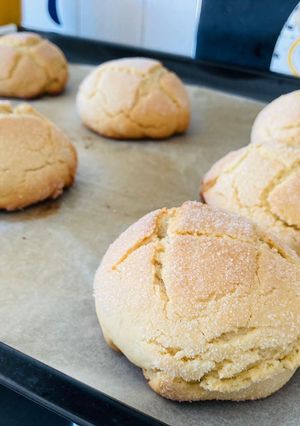 Foto di Melonpan (Pane in forma di Melone) ♪