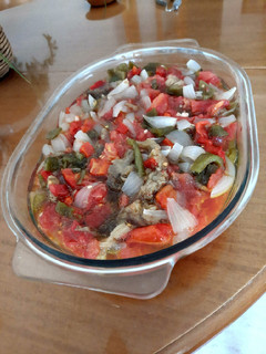Una foto de Ensalada de la huerta murciana