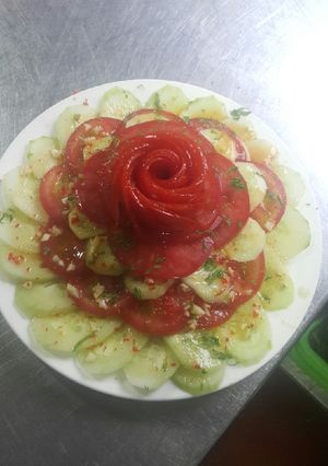 Hình của món Salad dưa cà.