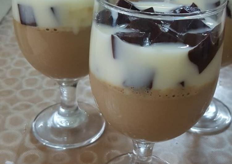 Puding Cokelat Kopi