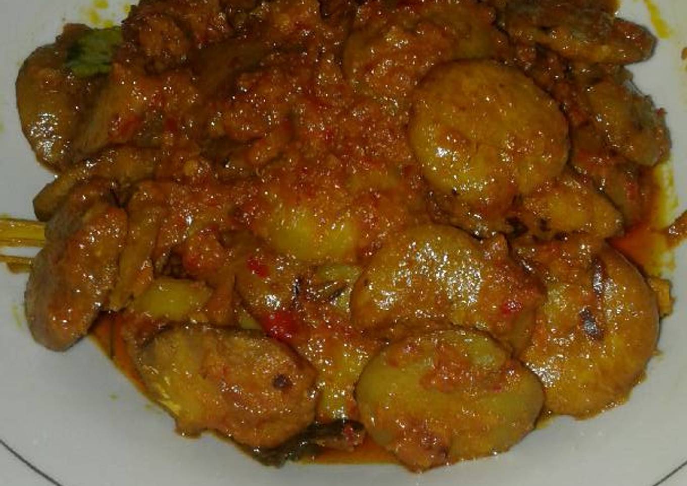 Rendang jengkol chef lidia