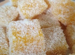 Hình của món Thạch quýt/thạch cam.