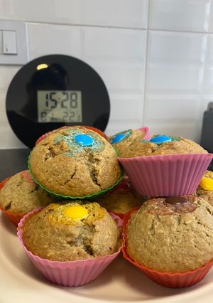 Una foto de Muffins de banana y coco 💘