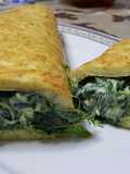 Frittata Roll with Ricotta and Spinach