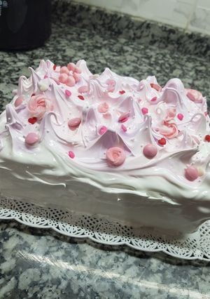 Una foto de Torta merengada
