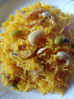 पीले मीठे चावल (pile meethe chawal recipe in Hindi) रेसिपी मुख्य फोटो