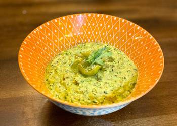 Fresh, Cooking Recipe Tangy green tomato tomatillo chutney Practical Delicious