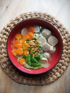 Foto resep Sayur Sup Bakso