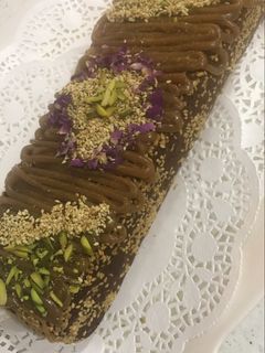 صورة لوصفة كيكة التمر