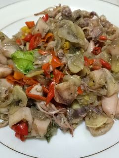 Foto resep Oseng cumi asin