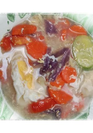Foto resep Sup Ceria Tomat Telur