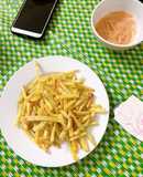 Khoai tây chiên bằng nồi chiên không dầu shanben