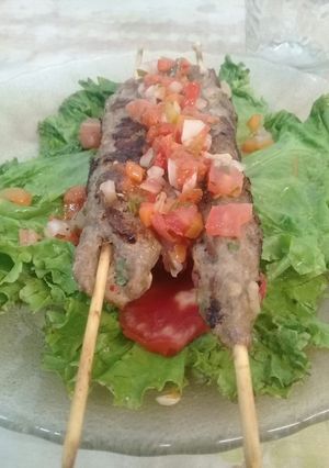 Una foto de Mi versión de Kebab saludable!!