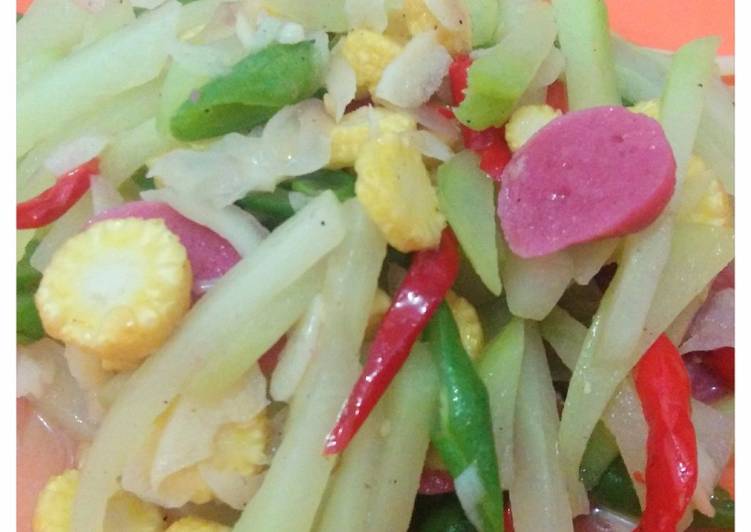 Resep Tumis labu siam, Enak Banget