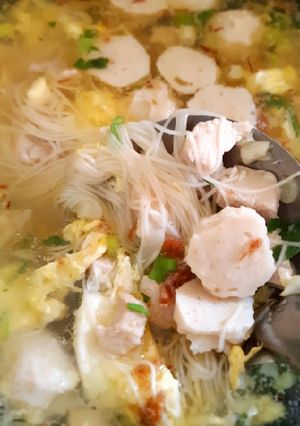 Foto resep Sup Misoa Ayam dan Bakso