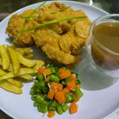 รูปของ 442. Steak Ayam Krispi