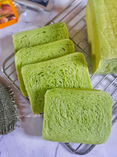 Foto resep Roti Tawar Pandan Kukus