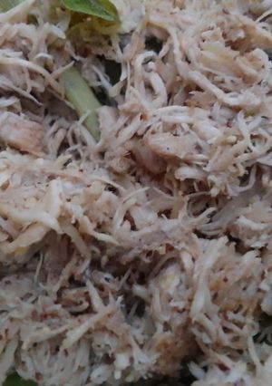 Foto resep Ayam suwir isian lemper