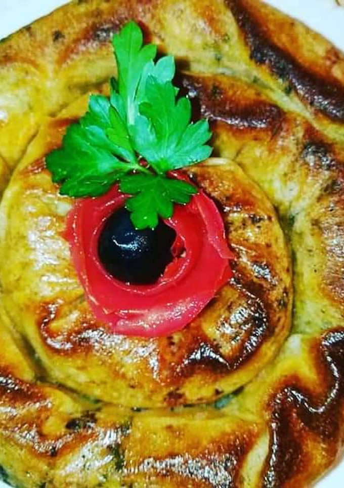 صورة لوصفة محنشة بتونة وخضار