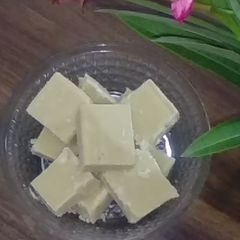 A picture of Aata burfi.