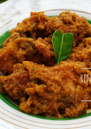 Foto resep Rendang AYAM