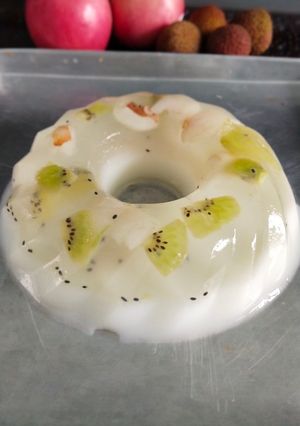 Foto resep Puding Sutra Buah