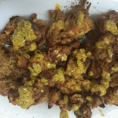A picture of Air Fryer Cauliflower Fritters.