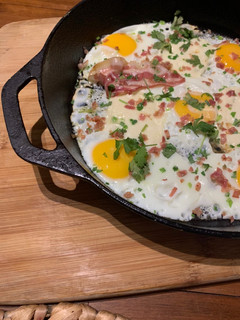 Una foto de Huevos estrellados ✔️