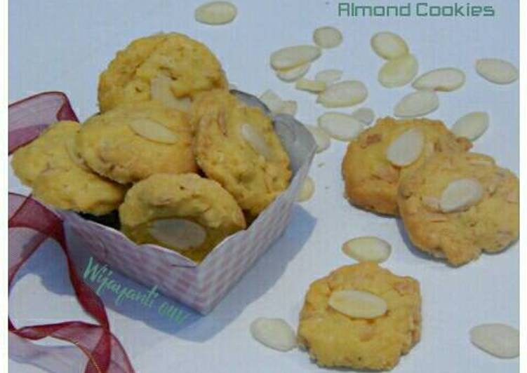 Almond cookies*gurih Krenyes