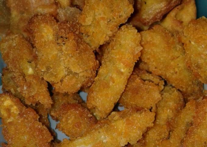 Cara Membuat Manihot crispy (ubi jalar goreng crispy) Dan saos sambal Yang Mudah