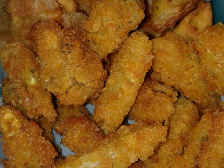 Cara Membuat Manihot crispy (ubi jalar goreng crispy) Dan saos sambal Yang Mudah