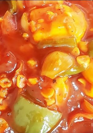 चिल्ली पनीर(chilli paneer recipe in hindi) रेसिपी मुख्य फोटो