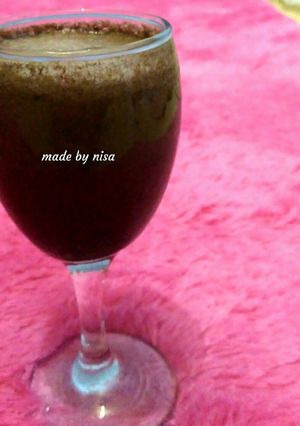 Foto resep Choco melt cincau #BikinRamadhanBerkesan
