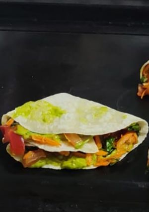 Una foto de Tacos vegetarianos