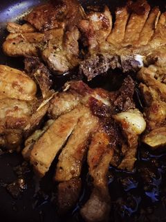 Hình của món Cốt lết ram.