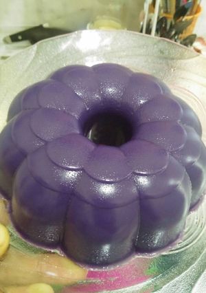Foto resep Puding ubi ungu