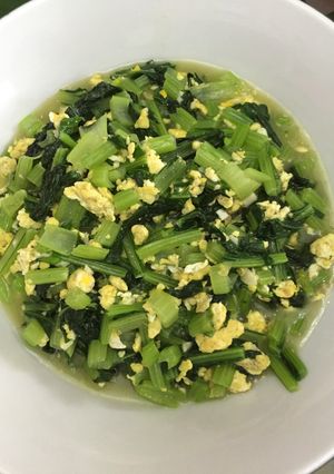 Foto resep Cah Caisim Telur