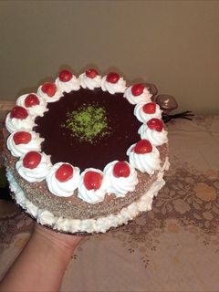 صورة لوصفة كيكة عيد ميلاد