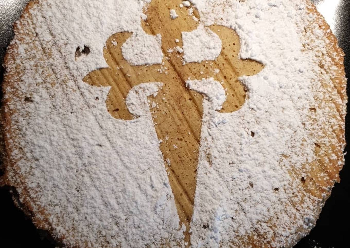 Tarta Santiago versión keto
