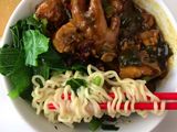 Mie ayam ceker