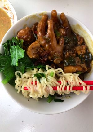 Foto resep Mie ayam ceker